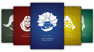 Minimal LoL Posterleri